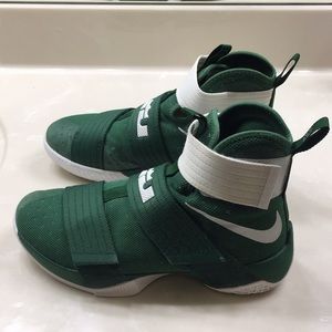 Lebron 10 Soldier Green/White